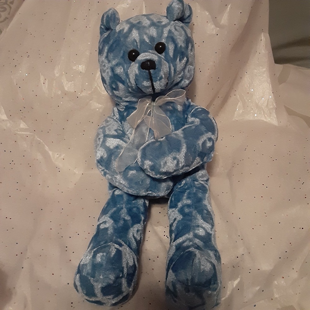 KIDS BLUE TEDDY BEAR